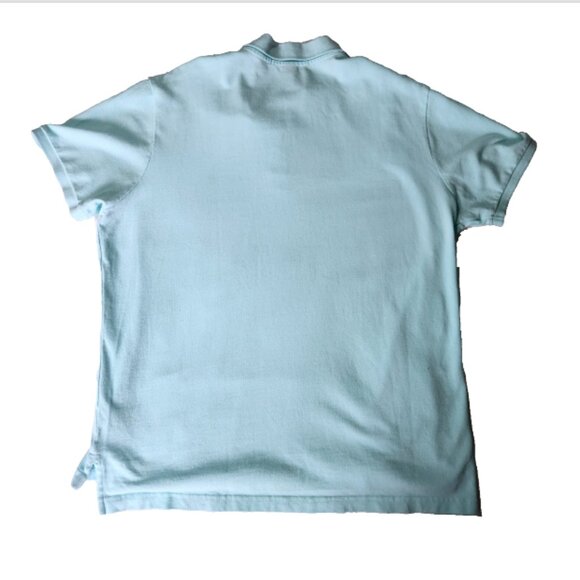 U.S. Polo Assn. Polo Shirt Top Men's xl Turquoise with Blue Logo Short Sleeve - Picture 3 of 8